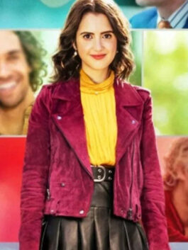 Choose Love 2023 Laura Marano Leather Jacket