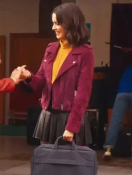 Choose Love 2023 Laura Marano Leather Jacket