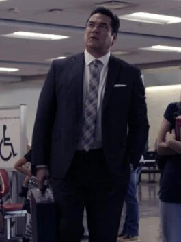 Condition Of Return Dean Cain Black Blazer