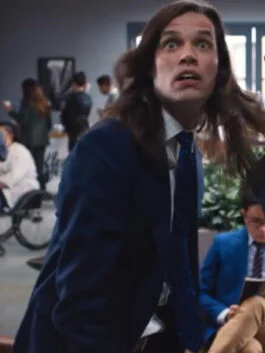Dicks The Musical 2023 Aaron Jackson Blue Blazer