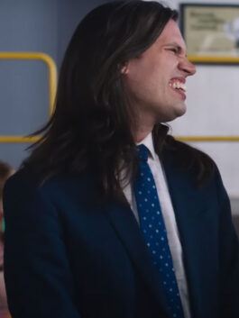 Dicks The Musical 2023 Aaron Jackson Blue Blazer