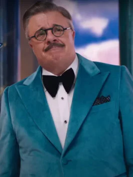 Dicks The Musical 2023 Nathan Lane Blue Blazer