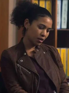 Fatal Seduction 2023 Roxanne Adams Leather Jacket