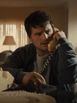 Five Nights At Freddy’s Josh Hutcherson Grey Jacket front