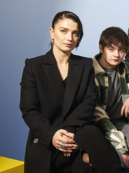 Flora And Son 2023 Eve Hewson Black Coat