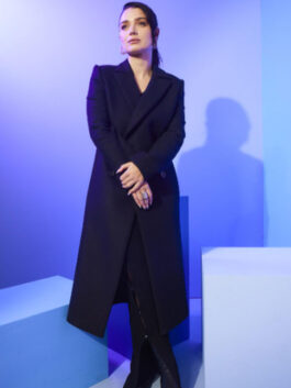 Flora And Son 2023 Eve Hewson Black Coat