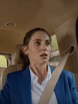 Freelance 2023 Alison Brie Blue Blazer