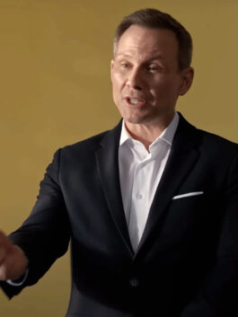 Freelance 2023 Christian Slater Black Blazer