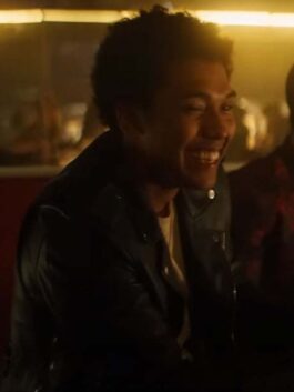 Gen V 2023 Andre Anderson Black Leather Jacket