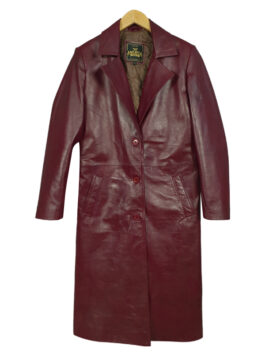 Gen V 2023 Marie Moreau Brown Leather Coat