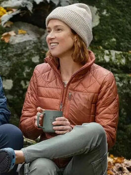 Happiness For Beginners Ellie Kemper Quilted Jacket