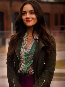Luckless In Love 2023 Paniz Zade Green Jacket front