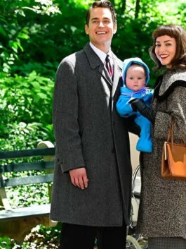 Maestro 2023 Matt Bomer Black Coat