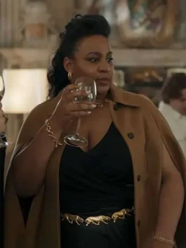 Mafia Mamma Sophia Nomvete Brown Coat