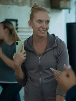 Mafia Mamma Toni Collette Grey Hoodie