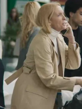 Mafia Mamma Toni Collette Trench Coat