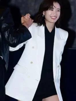 Moving Han Hyo-Joo White Blazer