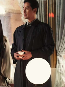 Moving Kim Doo-Shik Black Coat