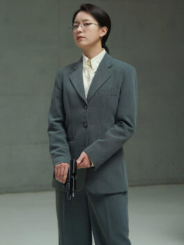 Moving Lee Mi-Hyeon Grey Blazer