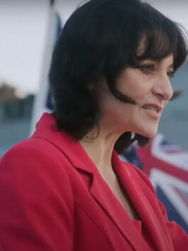 NCIS Sydney Daniela Farinacci Pink Coat