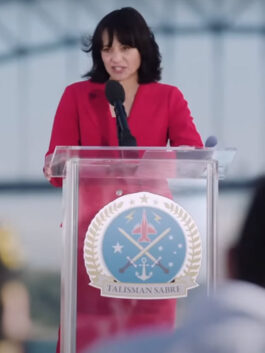 NCIS Sydney Daniela Farinacci Pink Coat