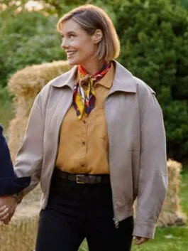 Notes Of Autumn Ashley Williams Leather Jacket