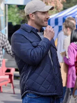 Notes Of Autumn Luke Macfarlane Blue Jacket