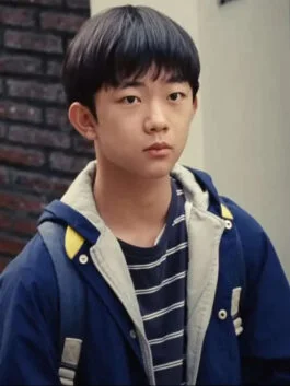 Past Lives 2023 Seung Min Blue Jacket
