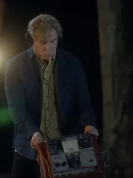 Relax I’m From The Future Rhys Darby Blue Jacket (back)