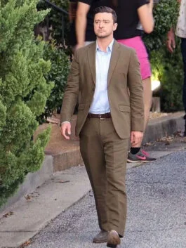 Reptile 2023 Justin Timberlake Brown Suit