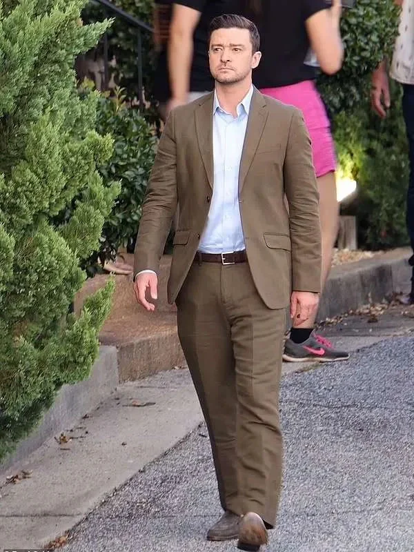 Reptile 2023 Justin Timberlake Brown Suit