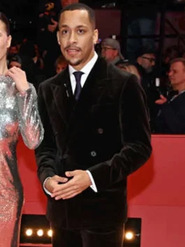 She Came To Me 2023 Jerry Hoffmann Black Blazer side pose