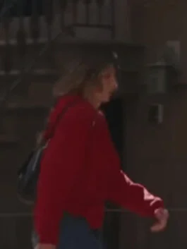 She Came To Me 2023 Marisa Tomei Red Hoodie