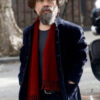 She Came To Me 2023 Peter Dinklage Blue Coat