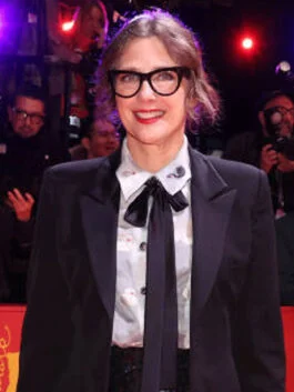 She Came To Me 2023 Rebecca Miller Black Blazer