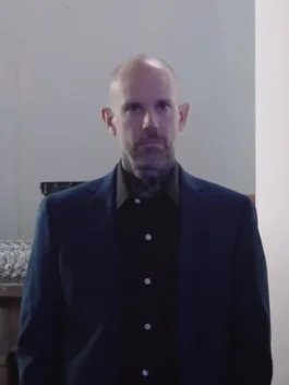 Spilled Paint Brandon Gibson Blue Blazer