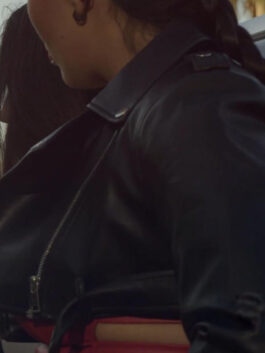 Spilled Paint Stephanie De Lander Black Jacket