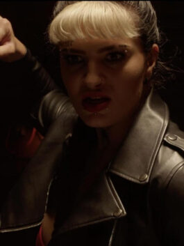 Spilled Paint Stephanie De Lander Black Jacket