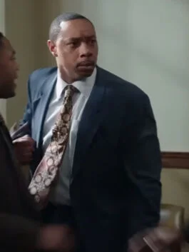 The Burial Dorian Missick Blue Blazer