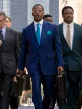 The Burial Willie Gary Blue Blazer