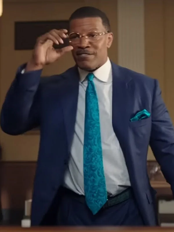The Burial Willie Gary Blue Blazer