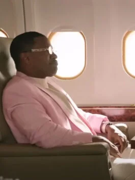 The Burial Willie Gary Pink Blazer