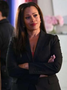 The Irrational 2023 Maahra Hill Black Blazer