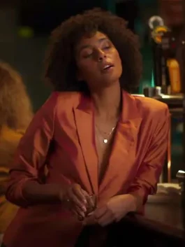 The List 2023 Clark Backo Orange Blazer