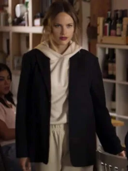 The List 2023 Halston Sage Black Blazer