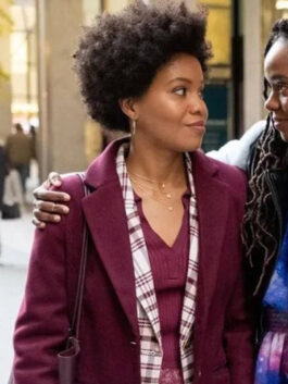 The Other Black Girl Nella Rogers Wool Coat