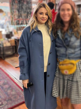 The Other Zoey Josephine Langford Blue Coat