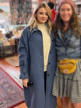The Other Zoey Josephine Langford Blue Coat
