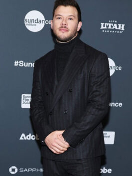 Theater Camp 2023 Jimmy Tatro Black Blazer