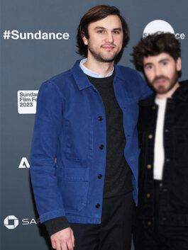 Theater Camp 2023 Nick Lieberman Blue Jacket